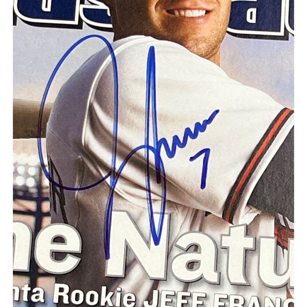 Jeff Francoeur Signed Sports Illustrated Magazine Autographed Atlanta Braves - Picture 2 of 3